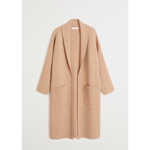 mango long cardigan